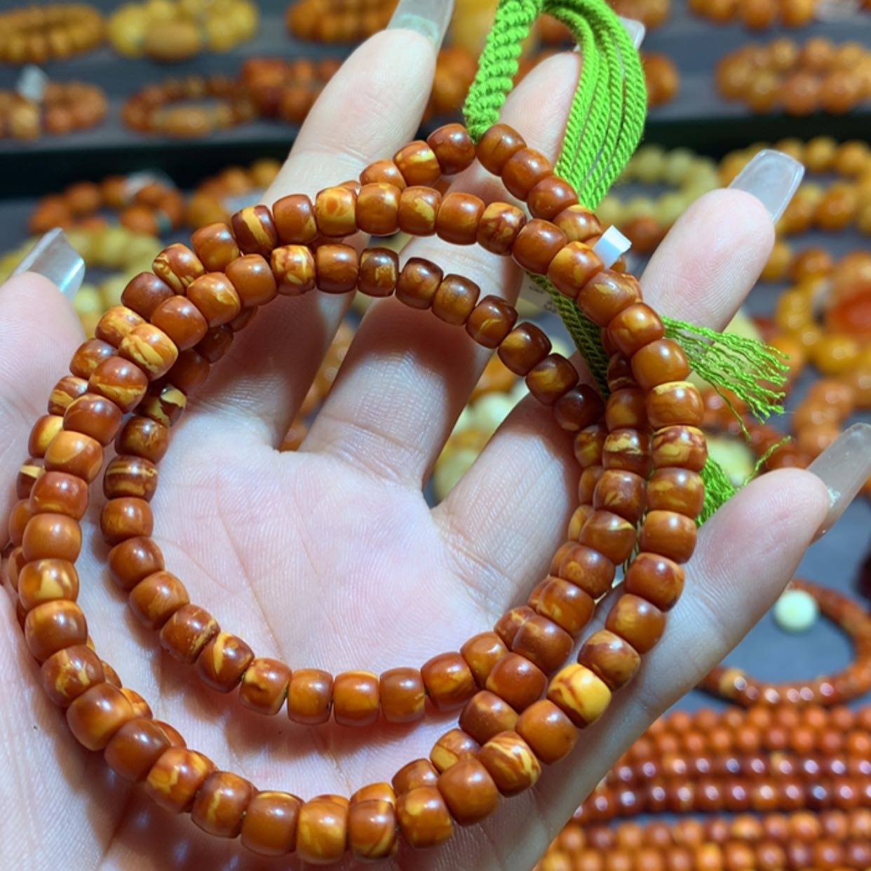 【闪购商品】未镶嵌琥珀手链蜜蜡