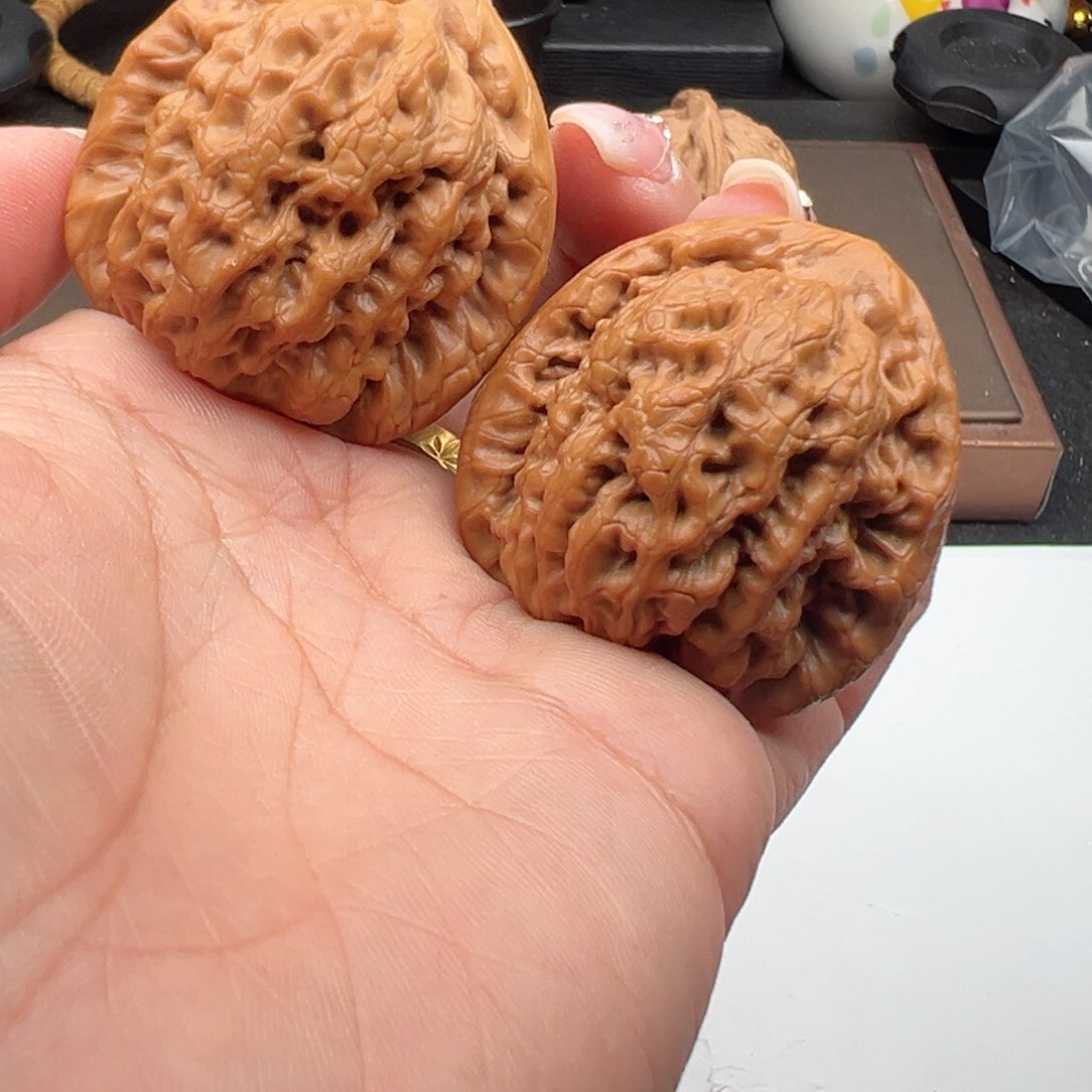 文玩核桃把件金公子41