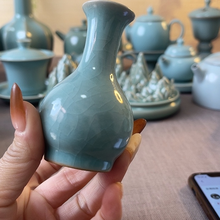 馒***妈瓷片玉壶春一一一一一