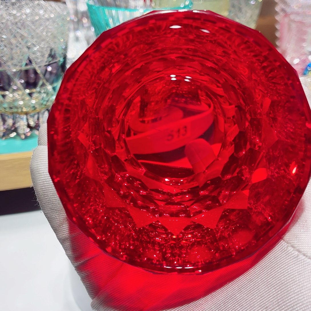 水晶玻璃无盖款威士忌酒