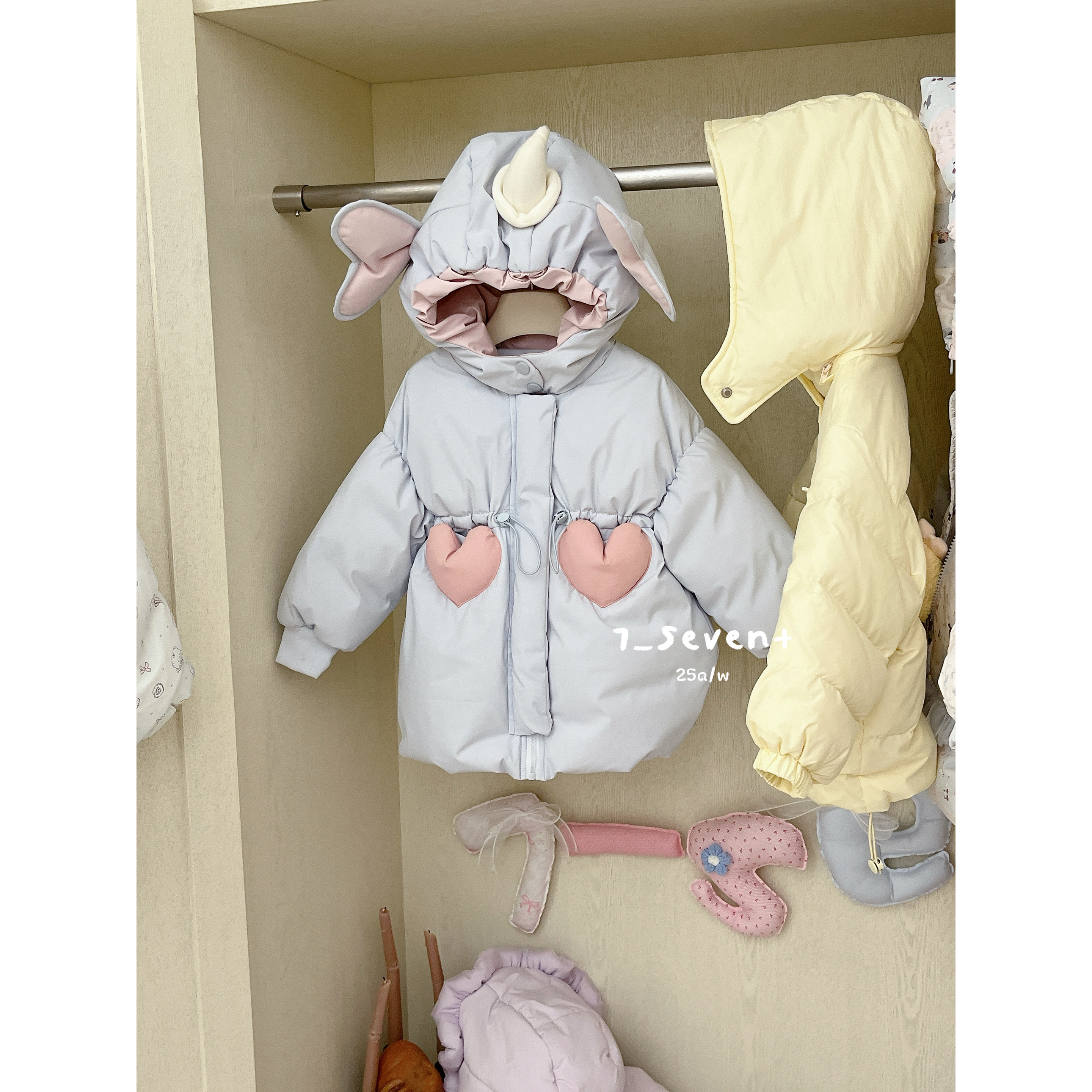 7Seven·25冬~爱心小飞象羽绒服7902