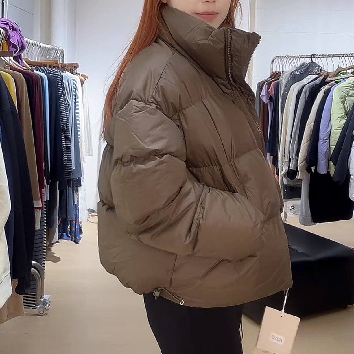 6322面包均码棉服外套