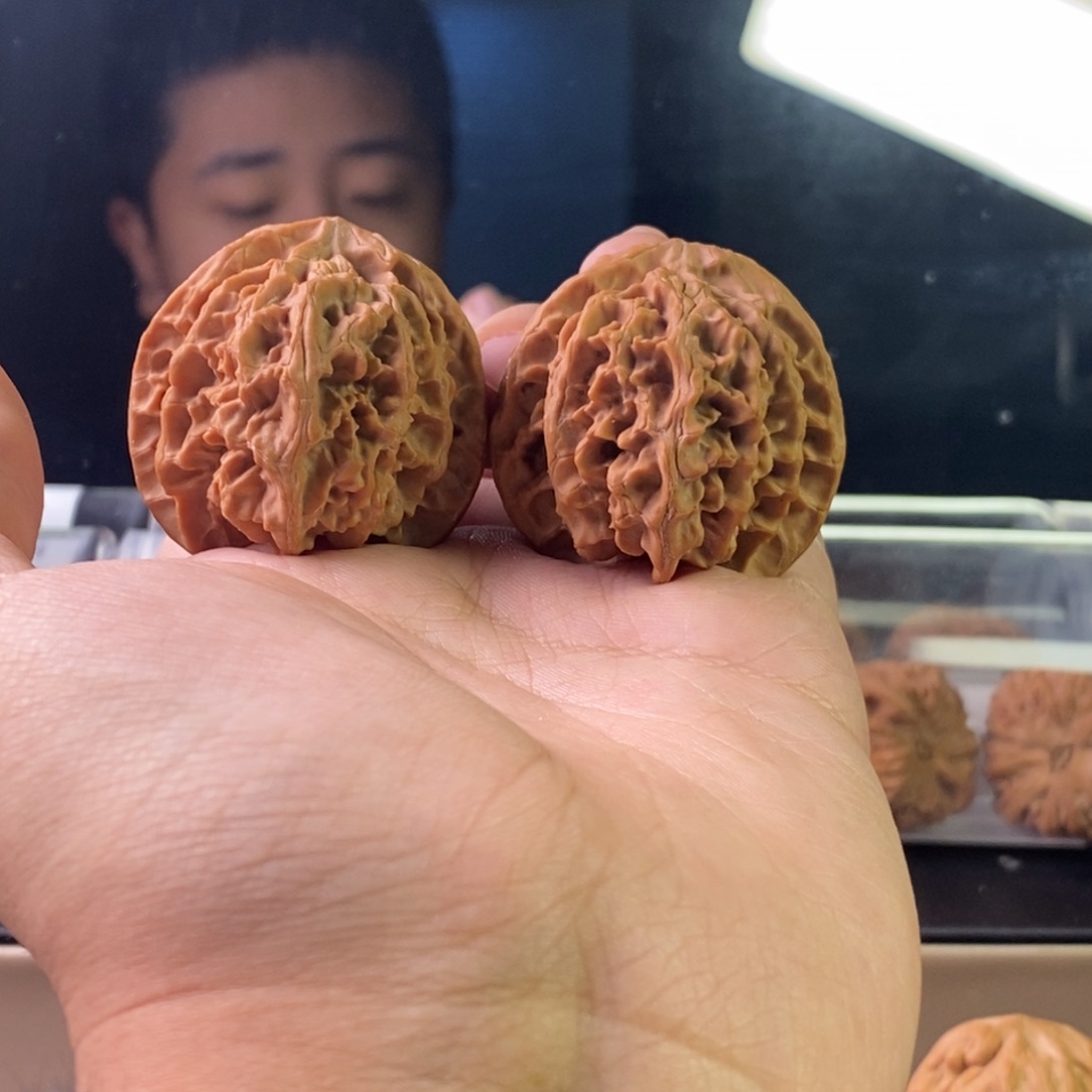 无***）吊坠文玩核桃苹果园