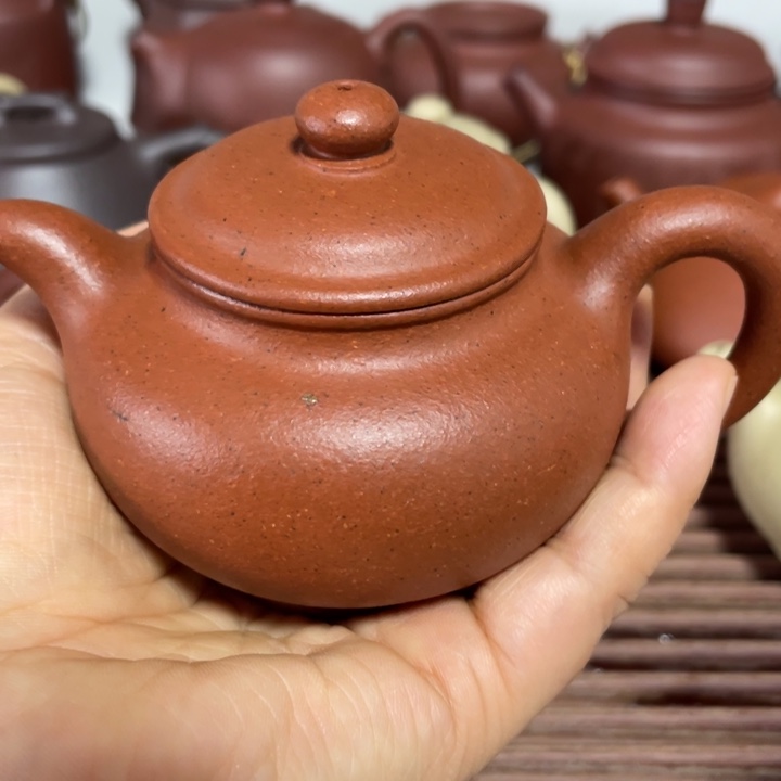 一***紫砂公道杯紫砂全手工铁