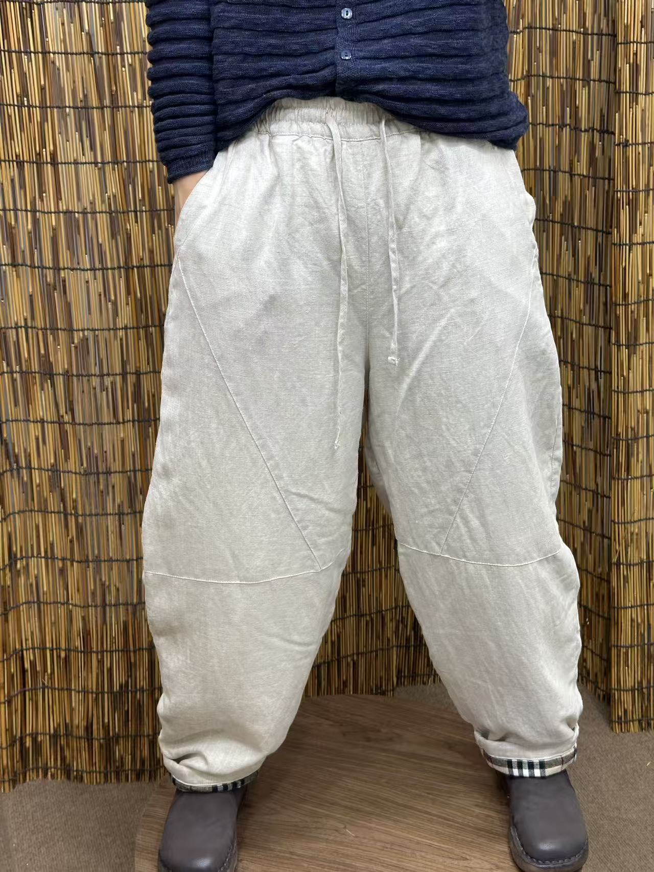 四季款汉麻裤子清货
