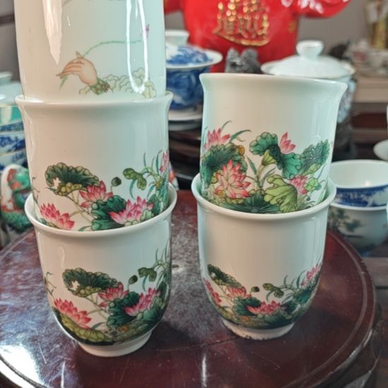 大***宝手工绘画手工绘画发7个杯子