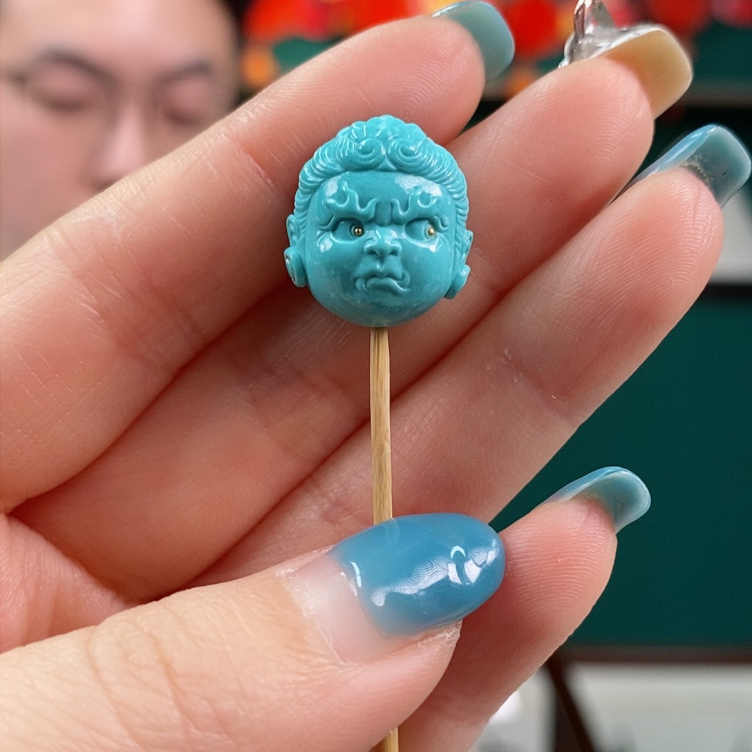 绿松石珠宝奇石未镶嵌