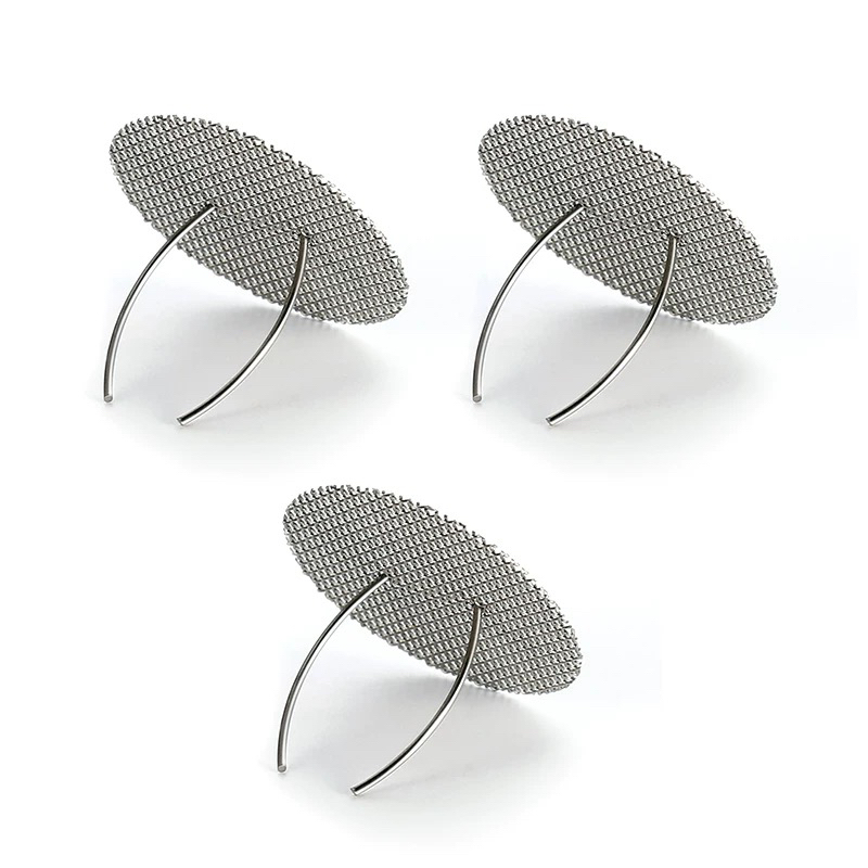 内置不锈钢圆形球孔独孔过滤网防止堵塞茶具配件