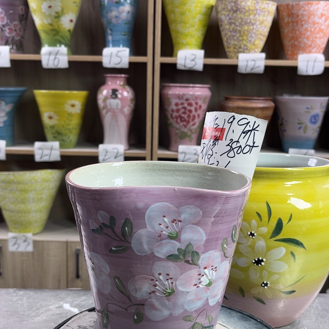 景德镇陶瓷花盆花盆