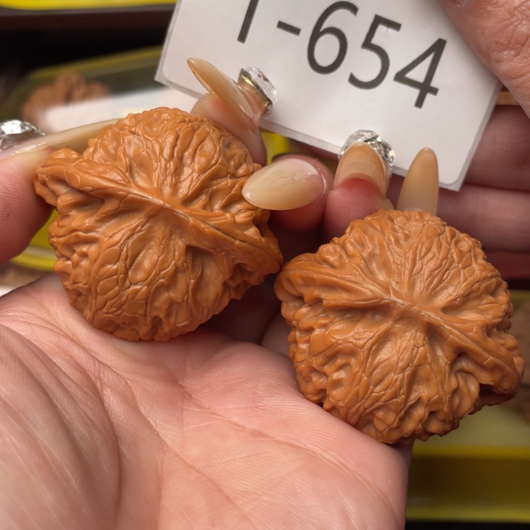 文玩核桃把件44全品矮桩宫灯