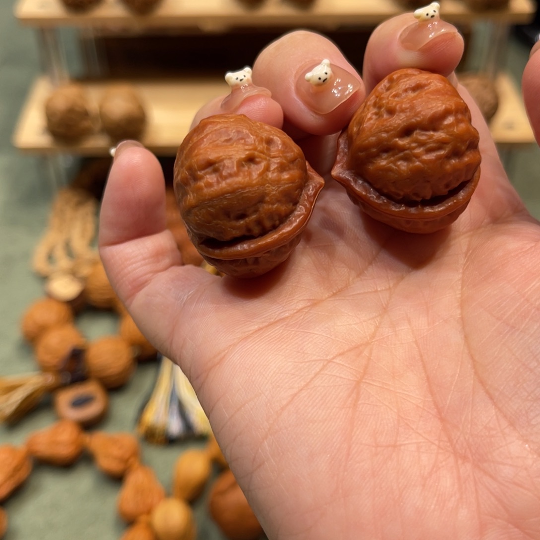 把件文玩核桃楸子蛤蟆头