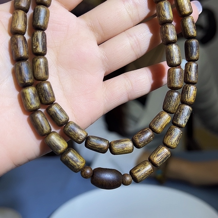 沉香沉香碎屑九九沉树心油单圈绿棋1507