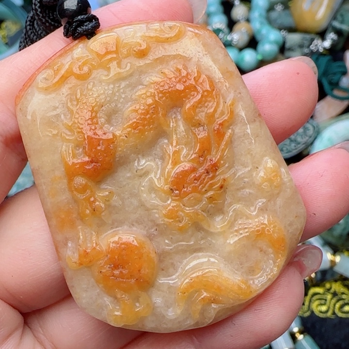 翡翠颈饰未镶嵌天然A货71