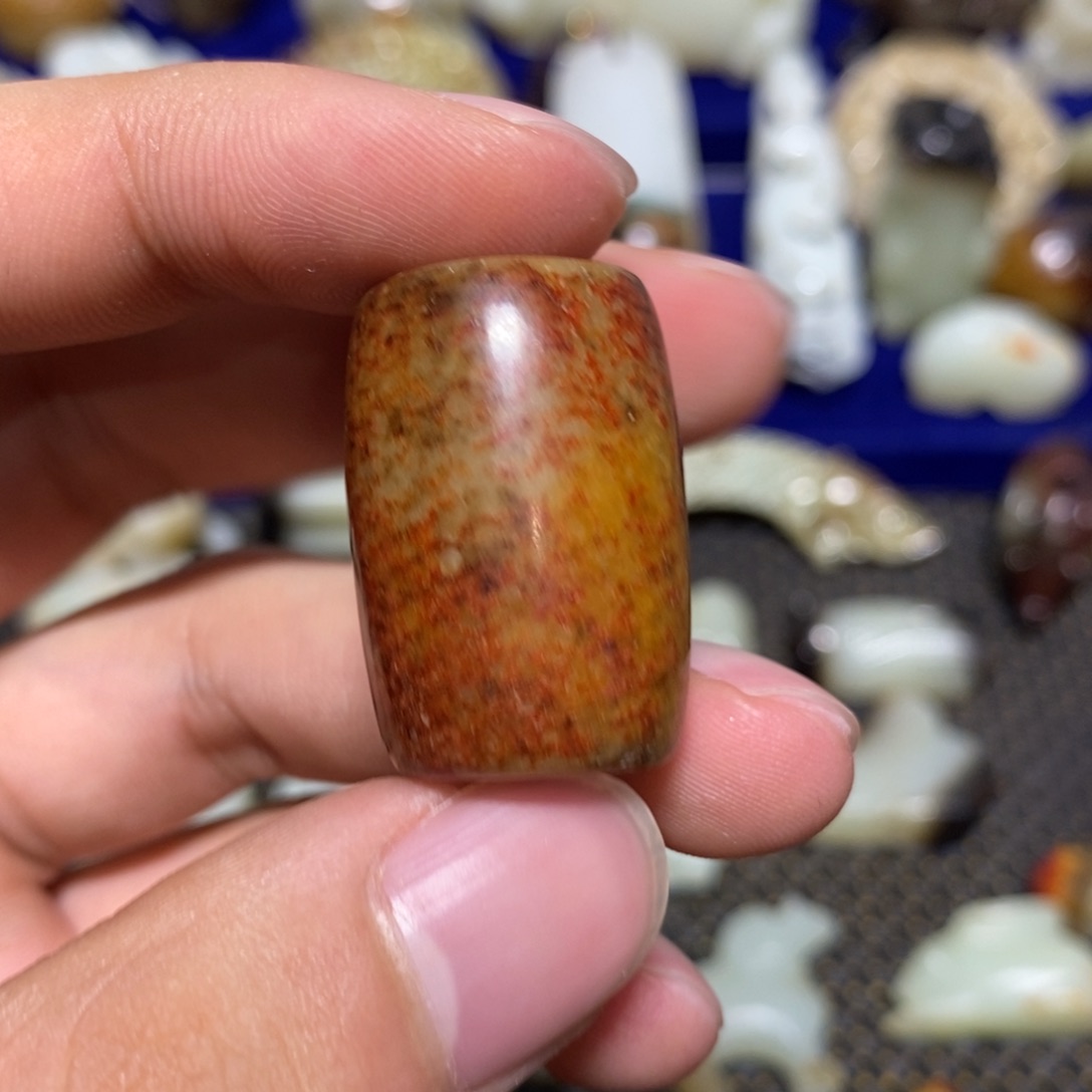 和田玉未镶嵌车挂