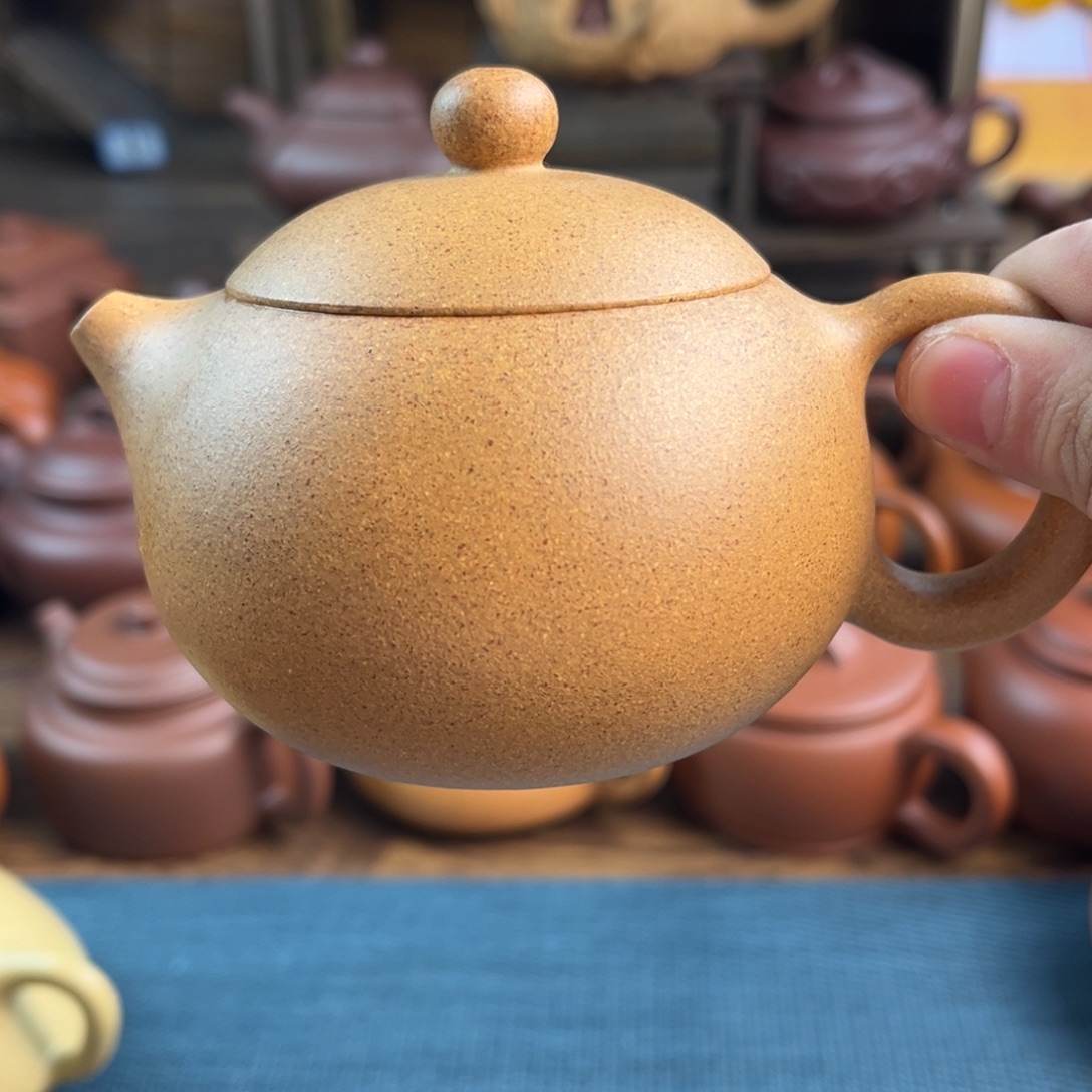 紫砂茶壶手工制作工艺精湛200cc