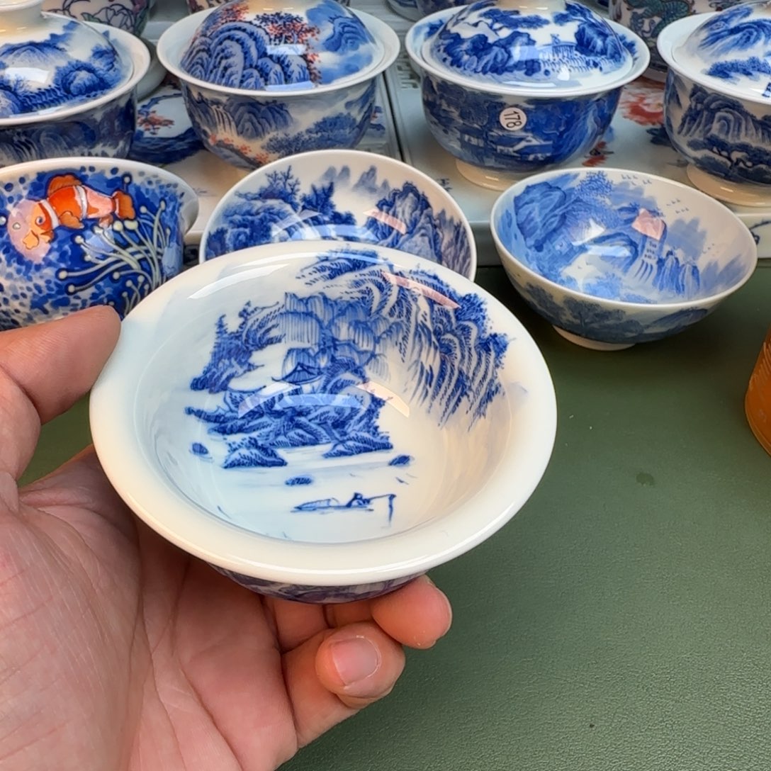 陶纯手工纯手绘茶具362