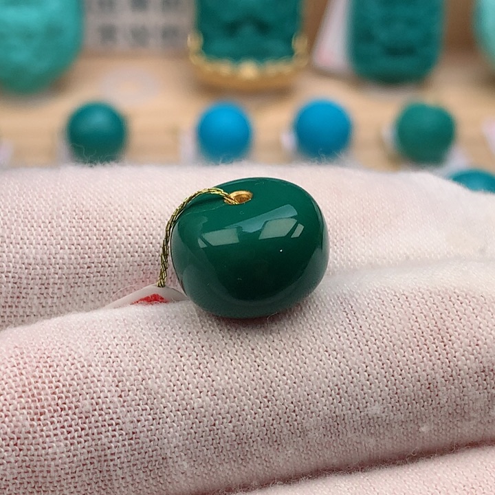 【闪购商品】绿松石配饰14m m未镶嵌