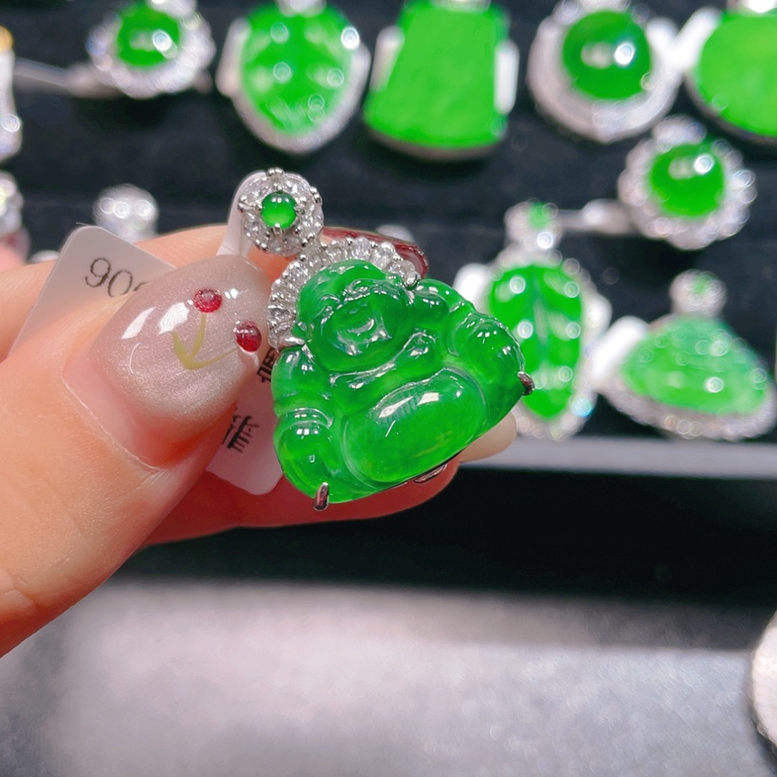 翡翠吊坠(不含链)未镶嵌