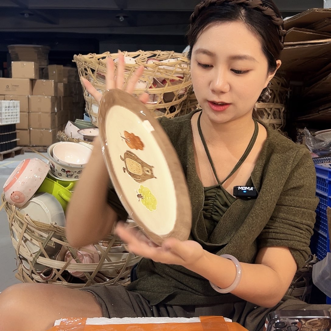 摆件潮州陶瓷工厂微瑕
