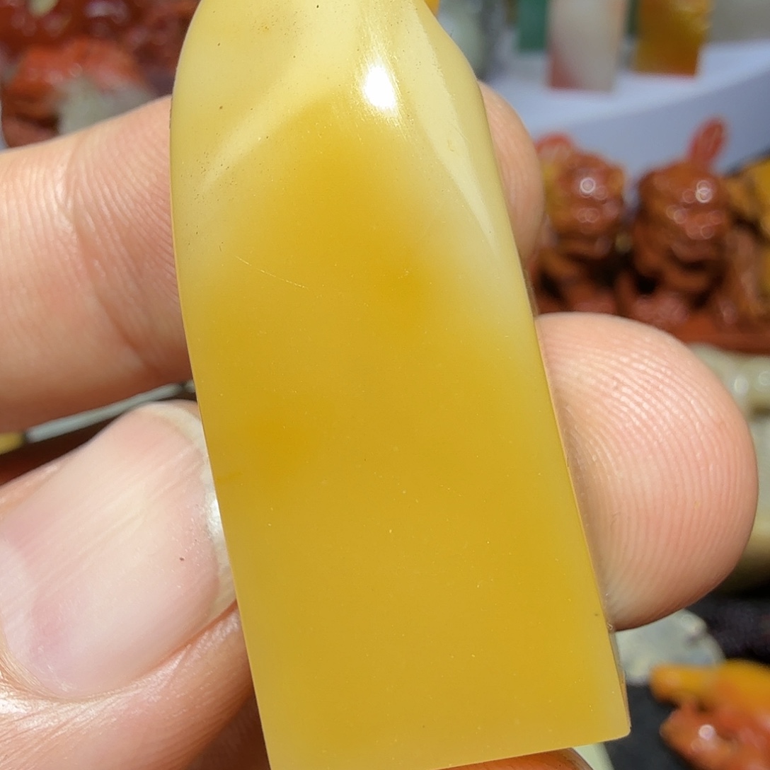 寿山石寿山石黄芙蓉石