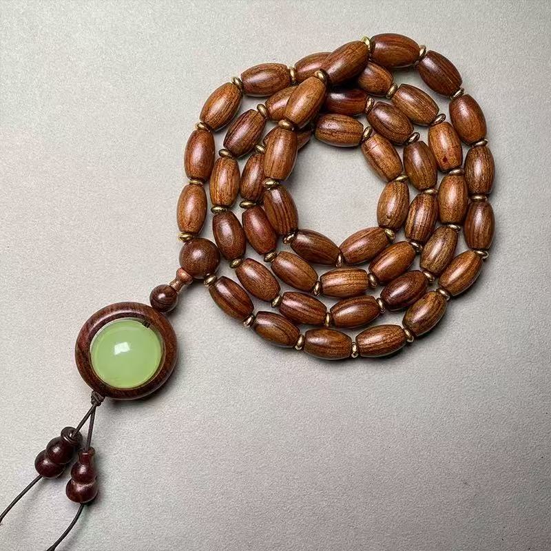 枣珠黄花梨多圈(无礼盒）641