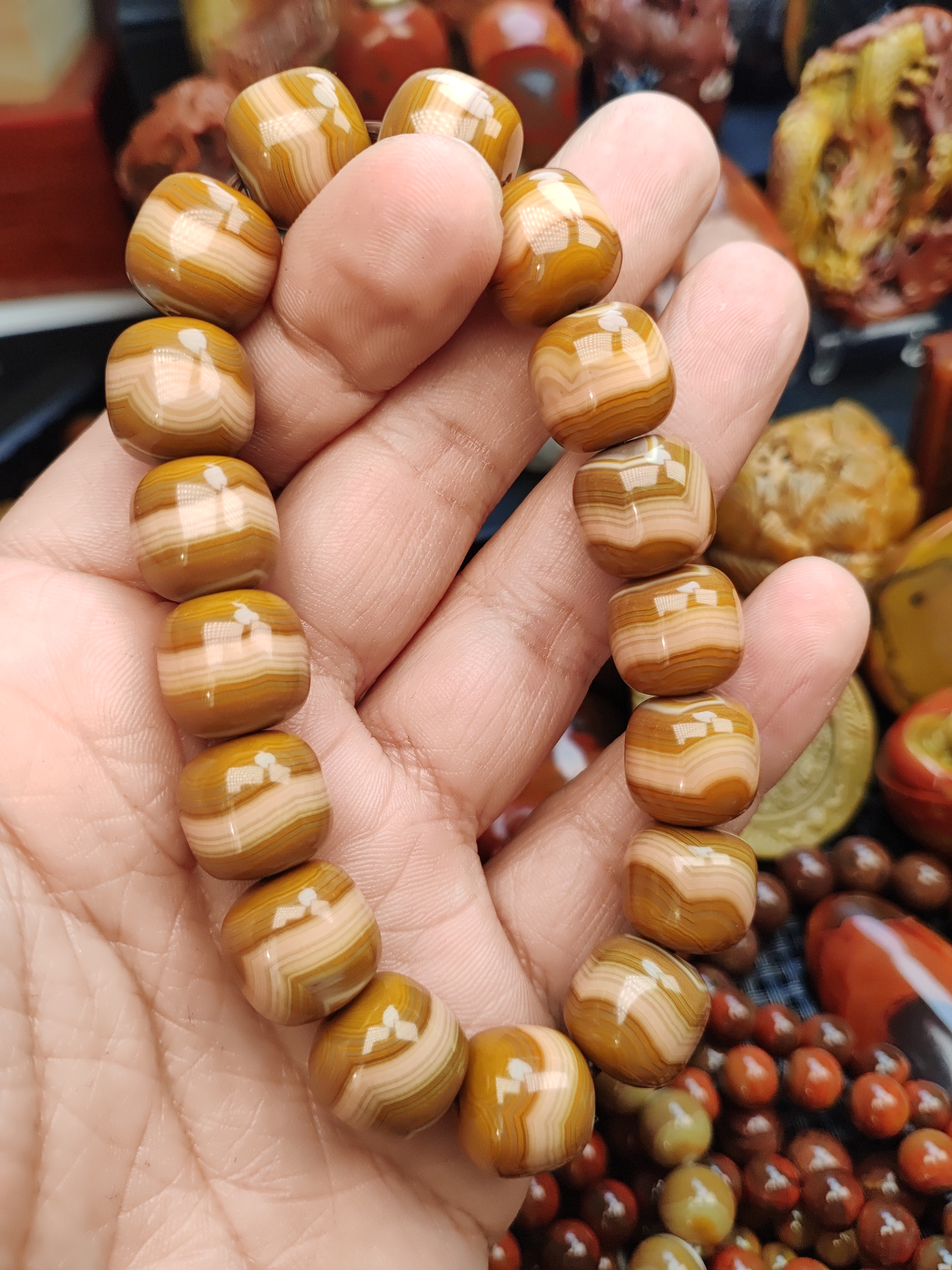 战国红玛瑙精品手串