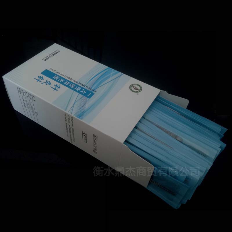 一次性使用针不锈钢环柄 毫针非银针带导管500支