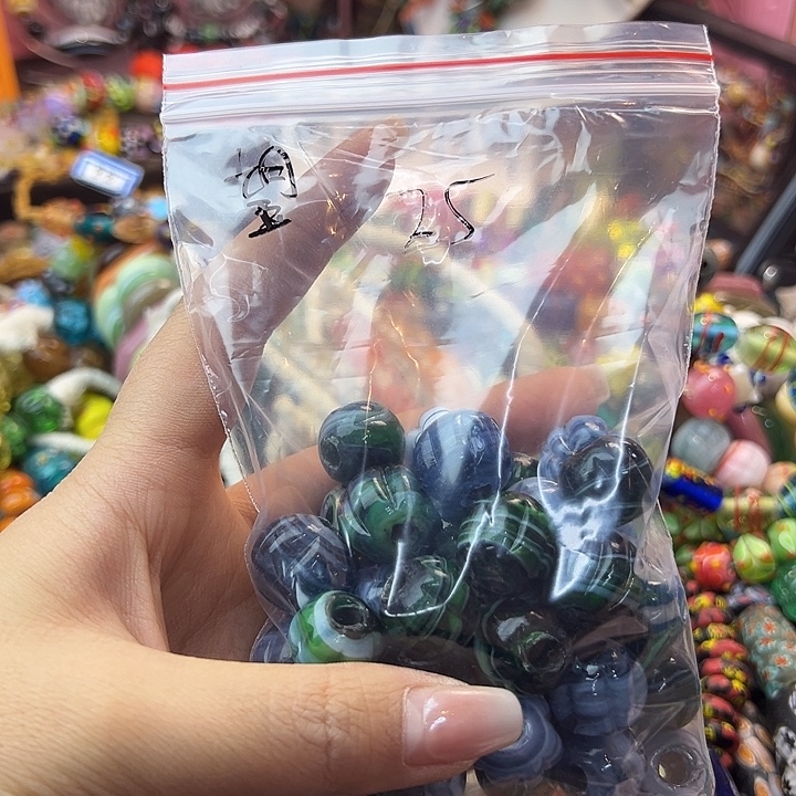 琉璃颈饰尼泊尔琉璃