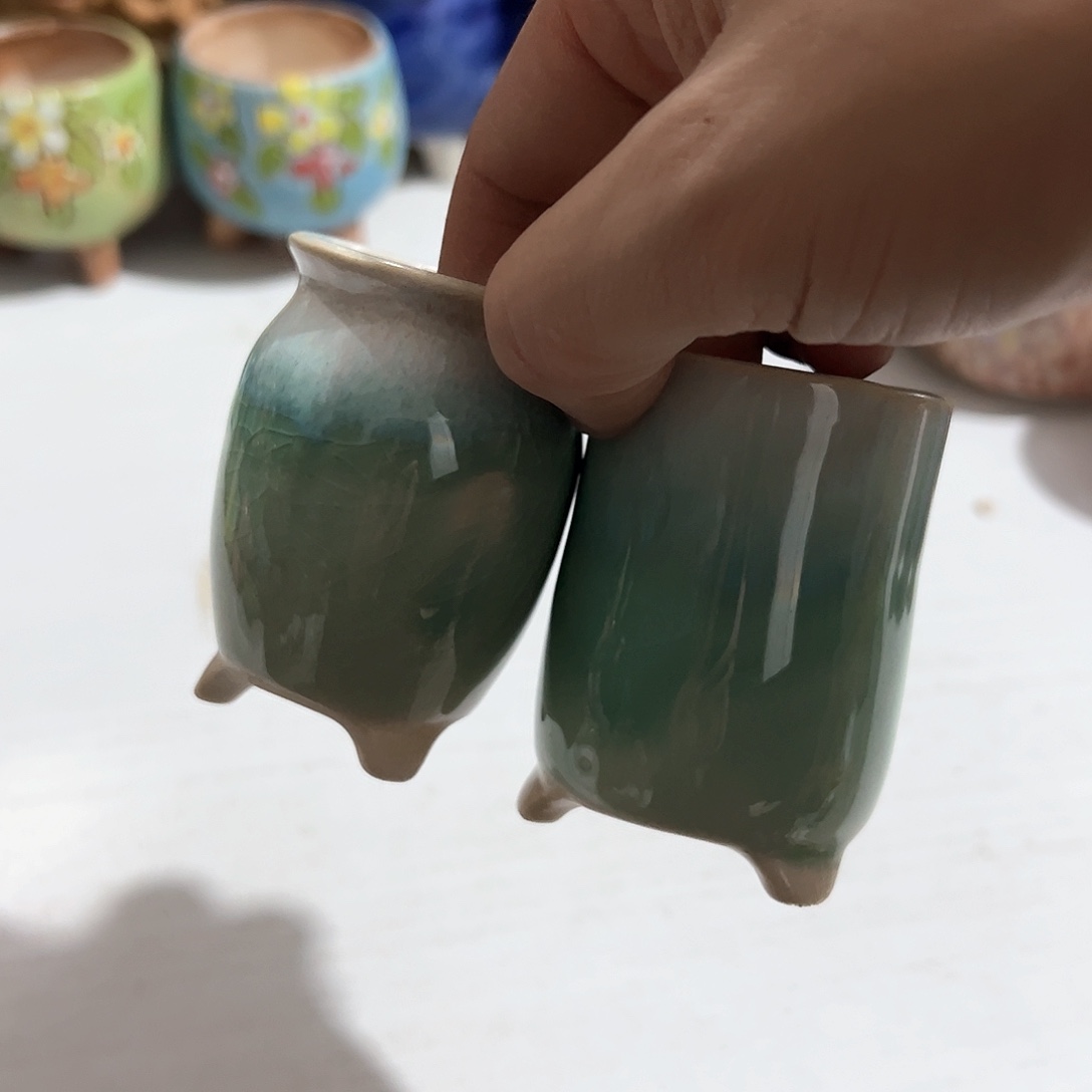 陶瓷多肉小花盆@@1946