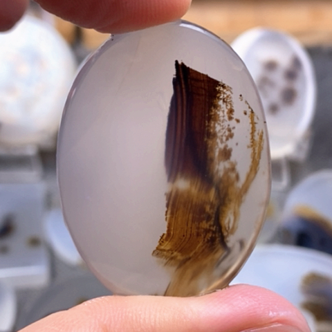 玛瑙/玉髓吊坠(不含链)未镶嵌