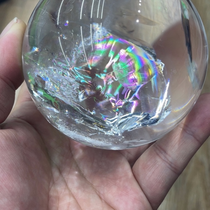 水晶水晶球摆件未镶嵌