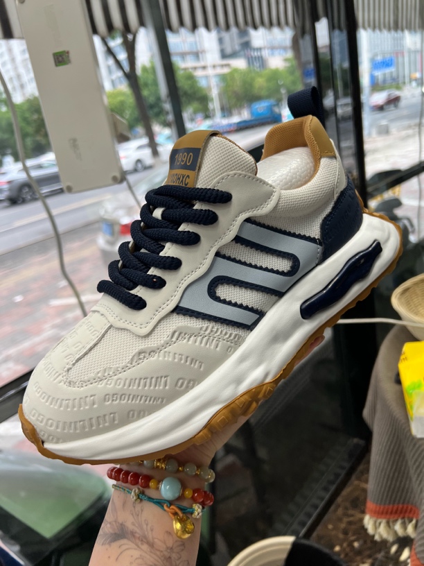 男士夏季透气厚底内增高阿甘老爹鞋百搭轻便运动休闲鞋