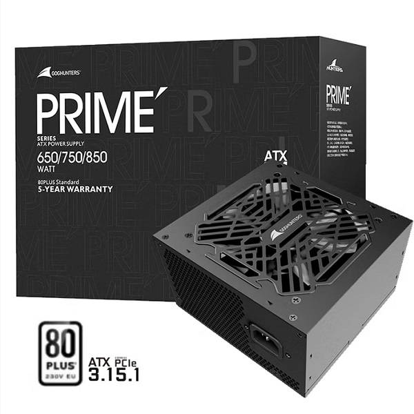 长城 PRIME系列 台式机电脑电源 ATX3.1 P6/P8 白牌直出线