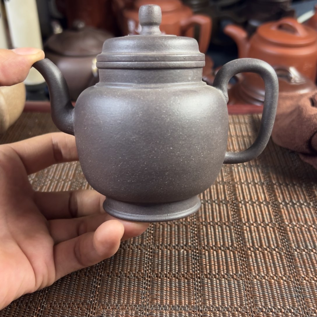 茶壶紫砂宜兴原矿紫砂壶240毫升容量