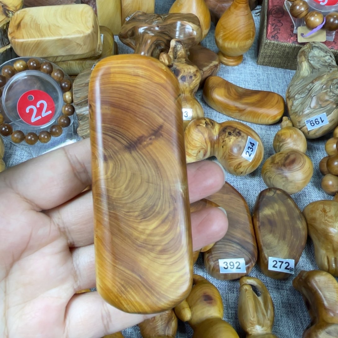 上***！柏木太行崖柏随形手把有裂介意慎拍