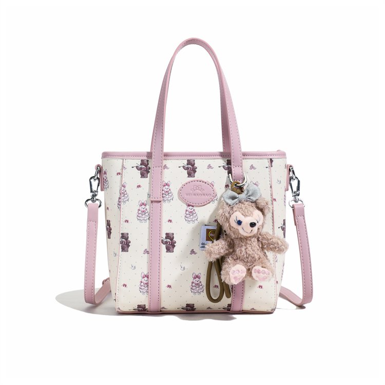 宅女家（北）新款托特包印花单肩包涂鸦时尚斜挎包单肩学生潮流