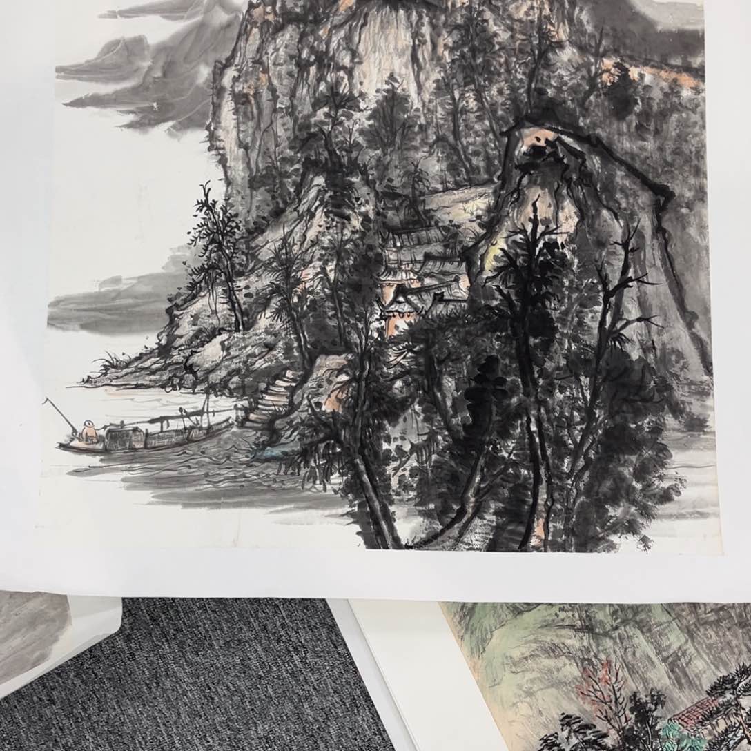 国画山****)绘画艺术作品展68:68