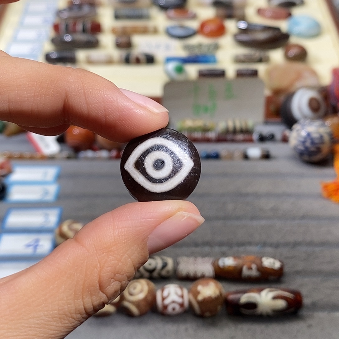 冬***呆玛瑙/玉髓合金颈饰