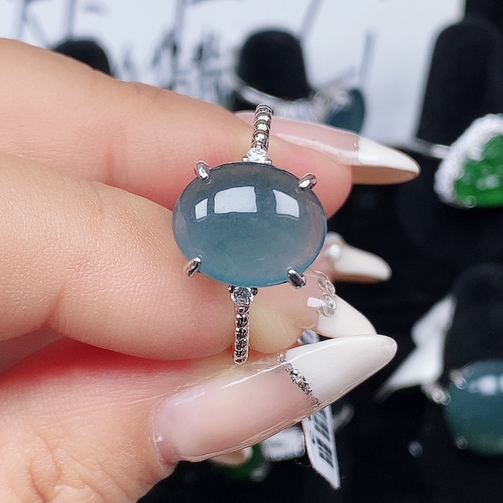 翡翠戒指未镶嵌戒指