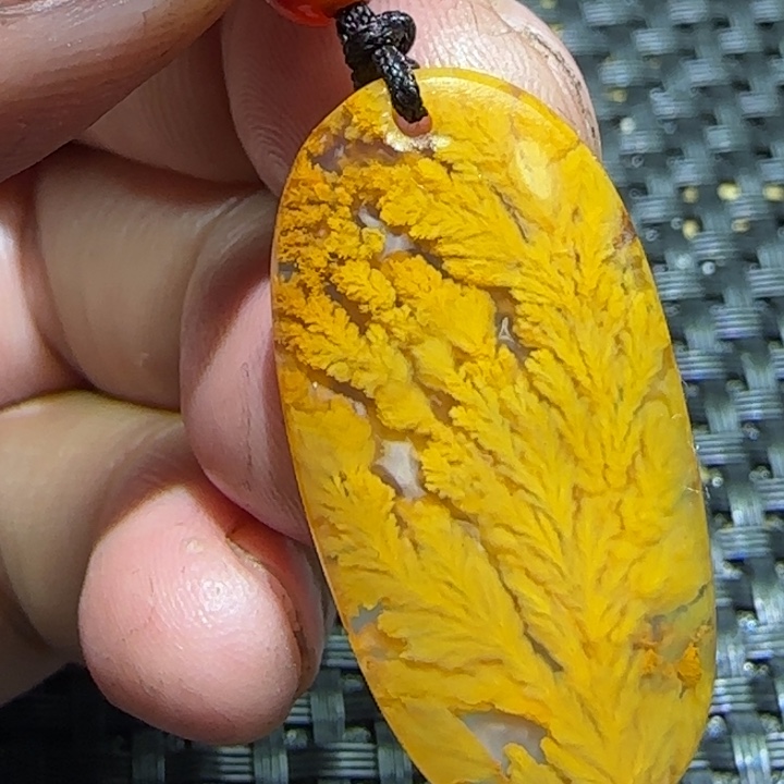 安***韵玛瑙/玉髓未镶嵌吊坠