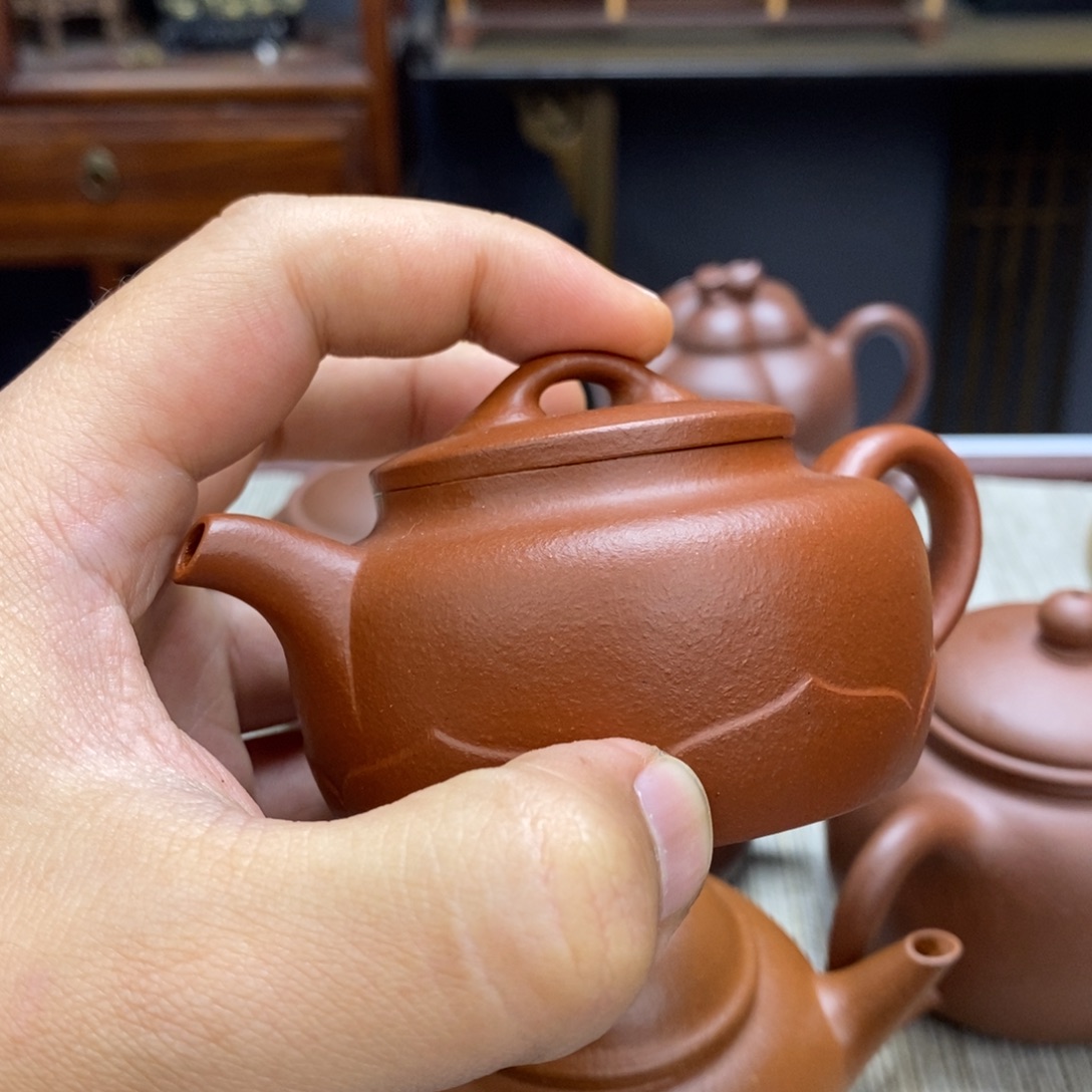 一***心茶壶朱泥容量150毫升