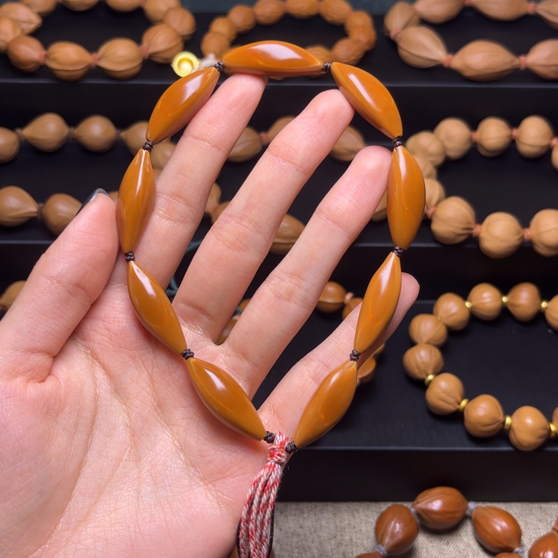 橄榄核手串/手链柳叶