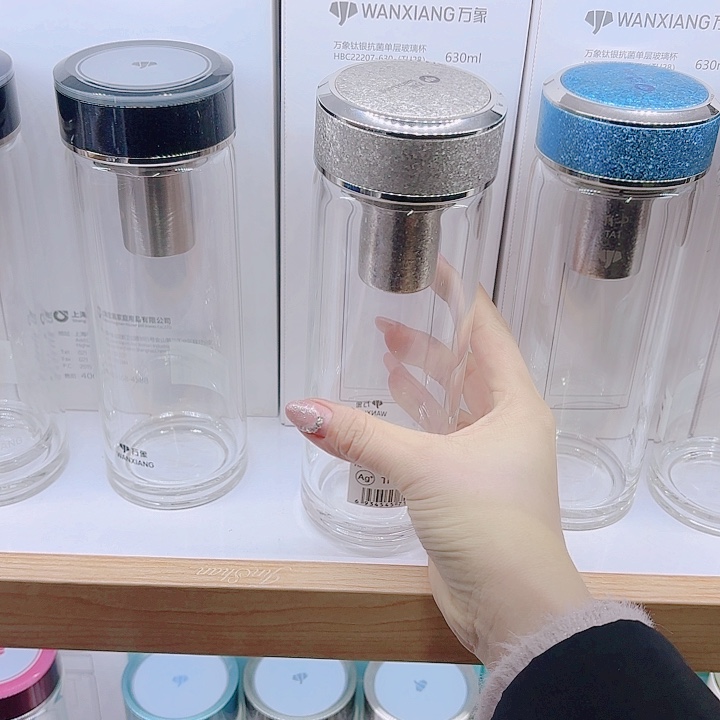 兜***唐万象品牌单层玻璃杯TU27-510白