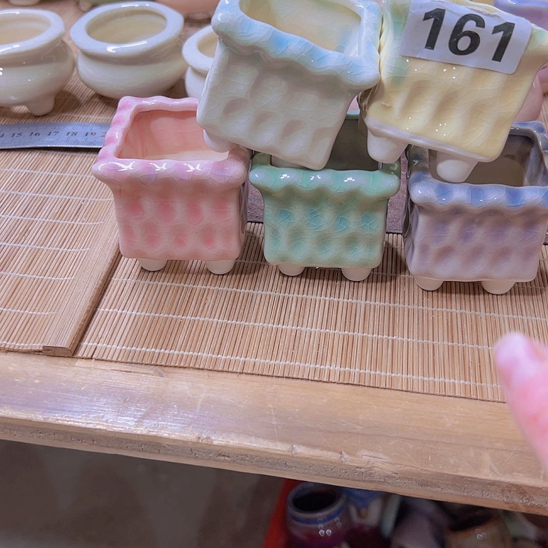 红陶陶瓷花盆当场满12包邮