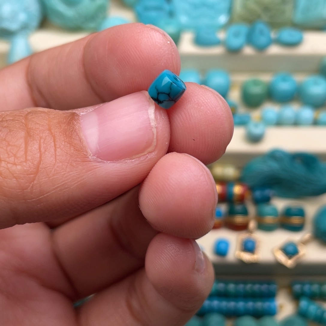 绿松石直切未镶嵌