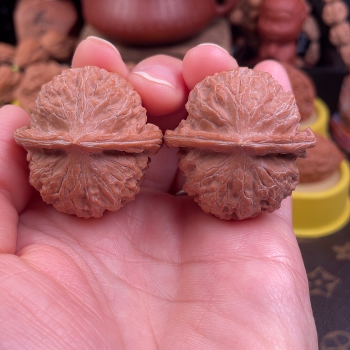 吊坠文玩核桃金锭元宝38