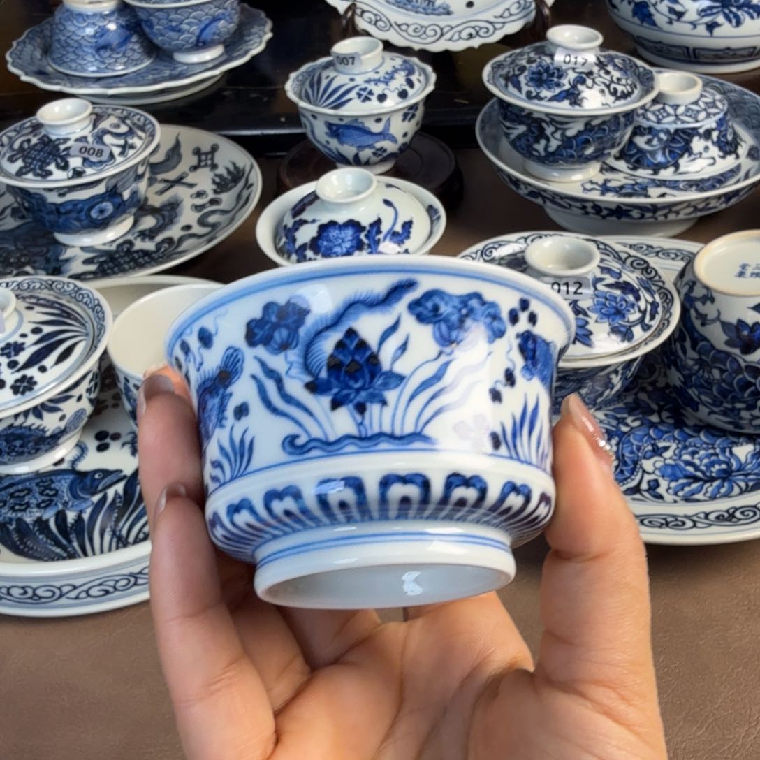景德镇手工手绘茶具