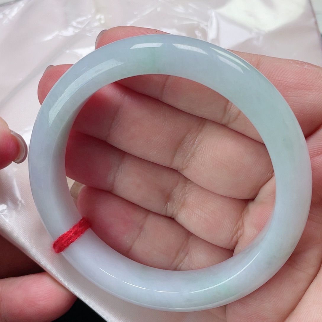 未镶嵌手镯翡翠缅甸翡翠手镯56圈