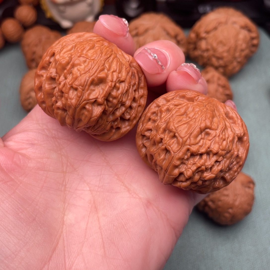 文玩核桃把件全品正磨41