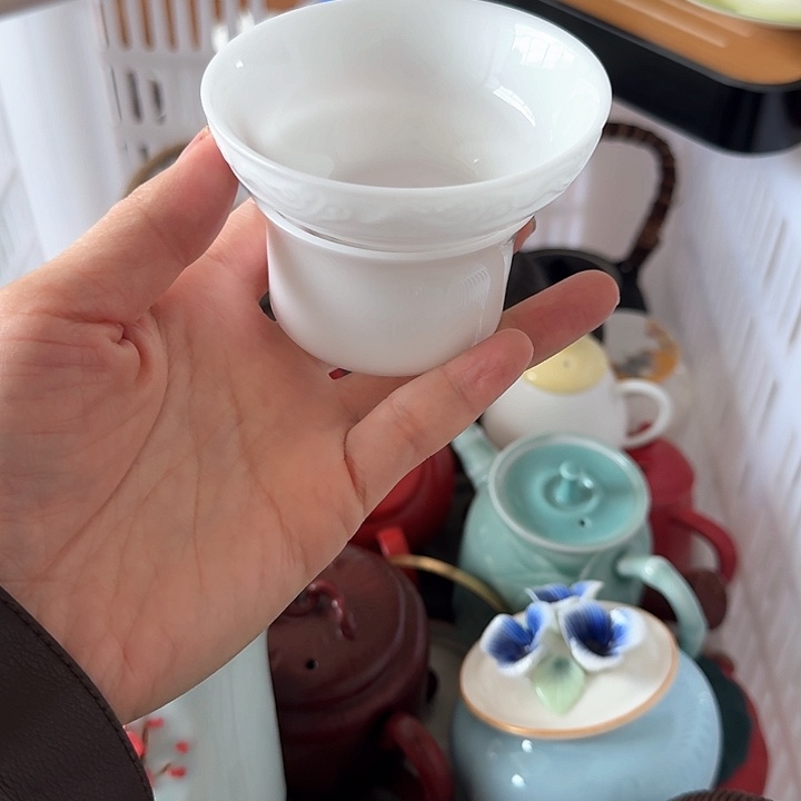 微瑕陶瓷茶具茶杯茶壶